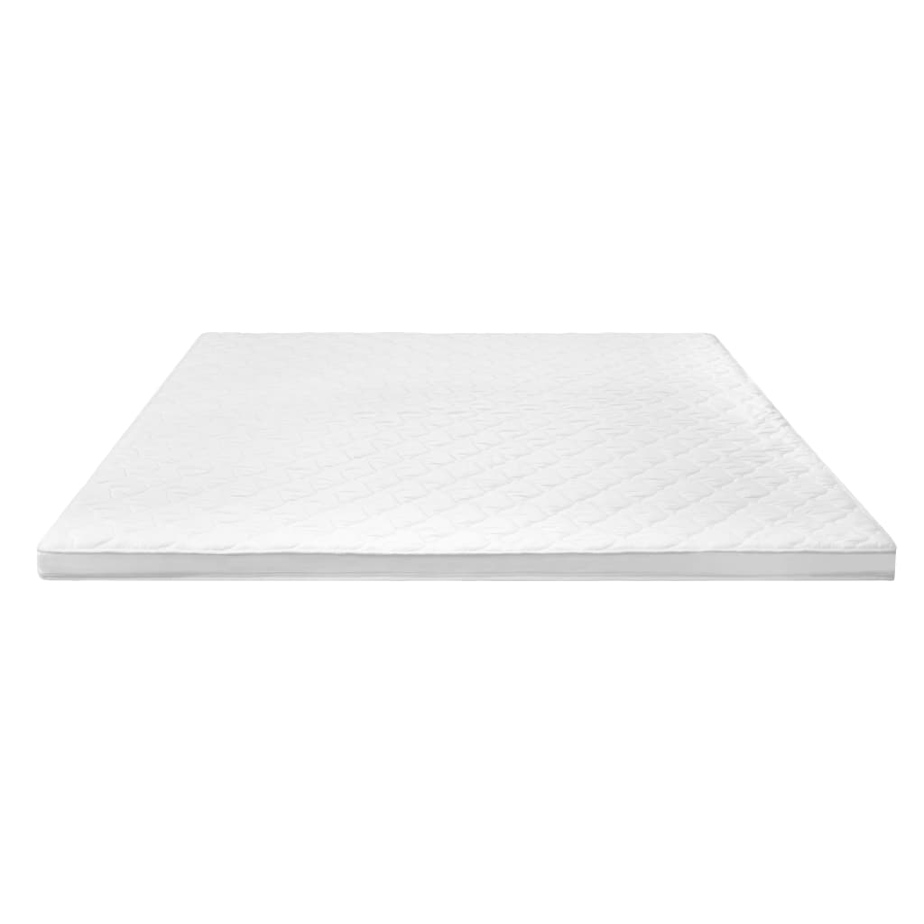 Surmatelas 180 x 200 cm mousse froide profil œuf 6 cm