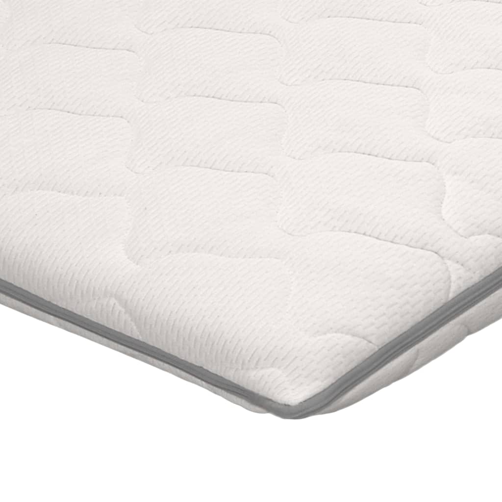Matratzenauflage 90 x 200 cm viskoelastischer Memory-Schaum 6cm