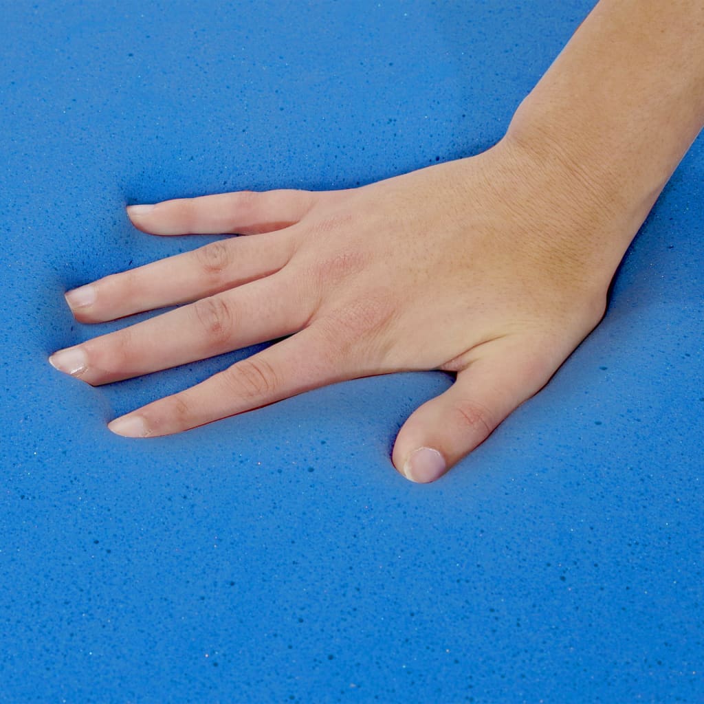 Surmatelas 140x200 cm mousse viscoélastique à mémoire de forme 6 cm