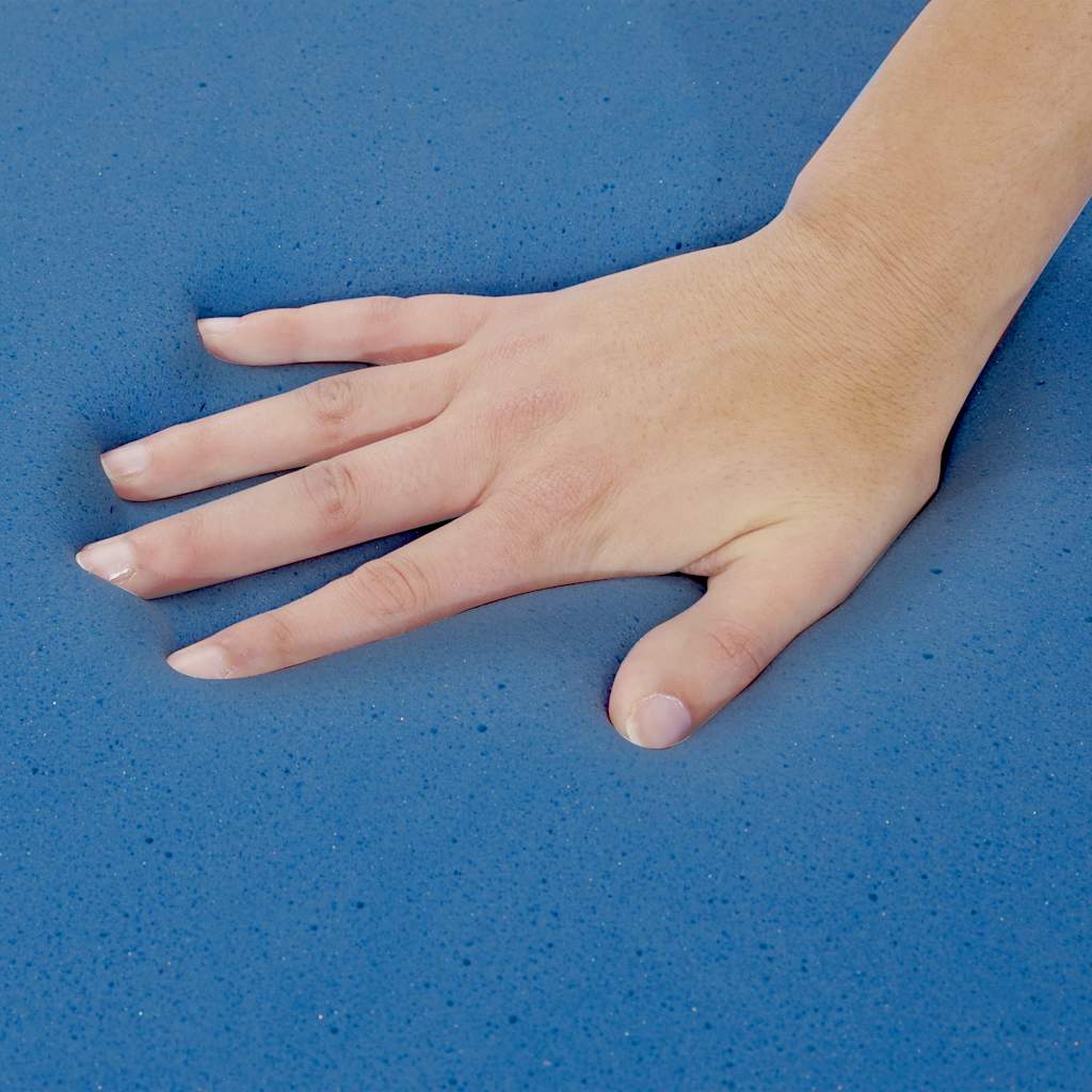 Matratze 80 x 200 cm Viskoelastischer Memory-Schaum 18 cm H2
