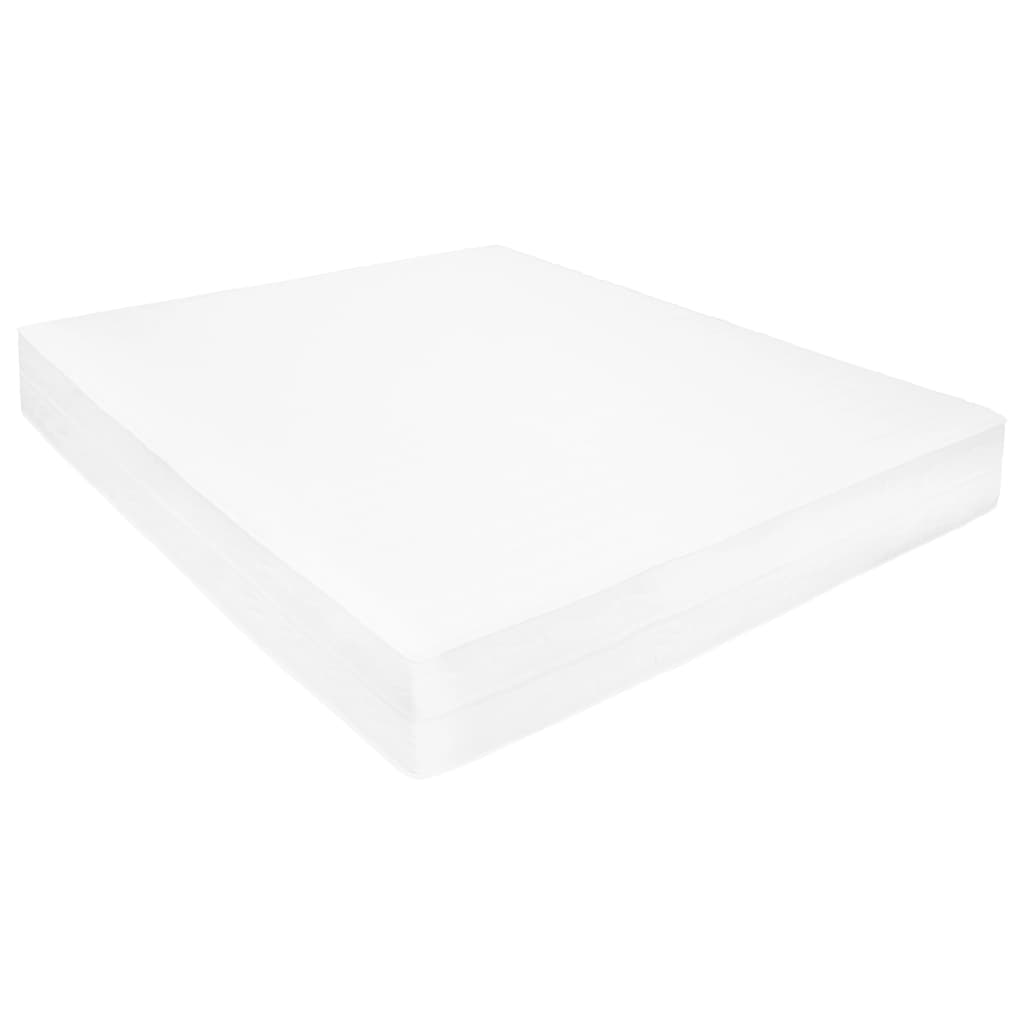 Matelas 160 x 200 cm Mousse viscoélastique à mémoire de forme 18 cm