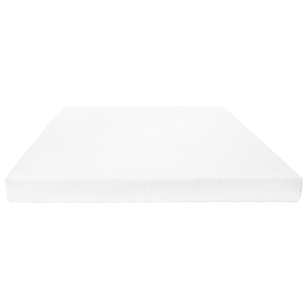 Matelas 160 x 200 cm 7 zones mousse PU 16 cm H2 H3
