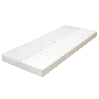 Matratze 90 x 200 cm 7 Zonen PU Schaum 10 cm H2 H3