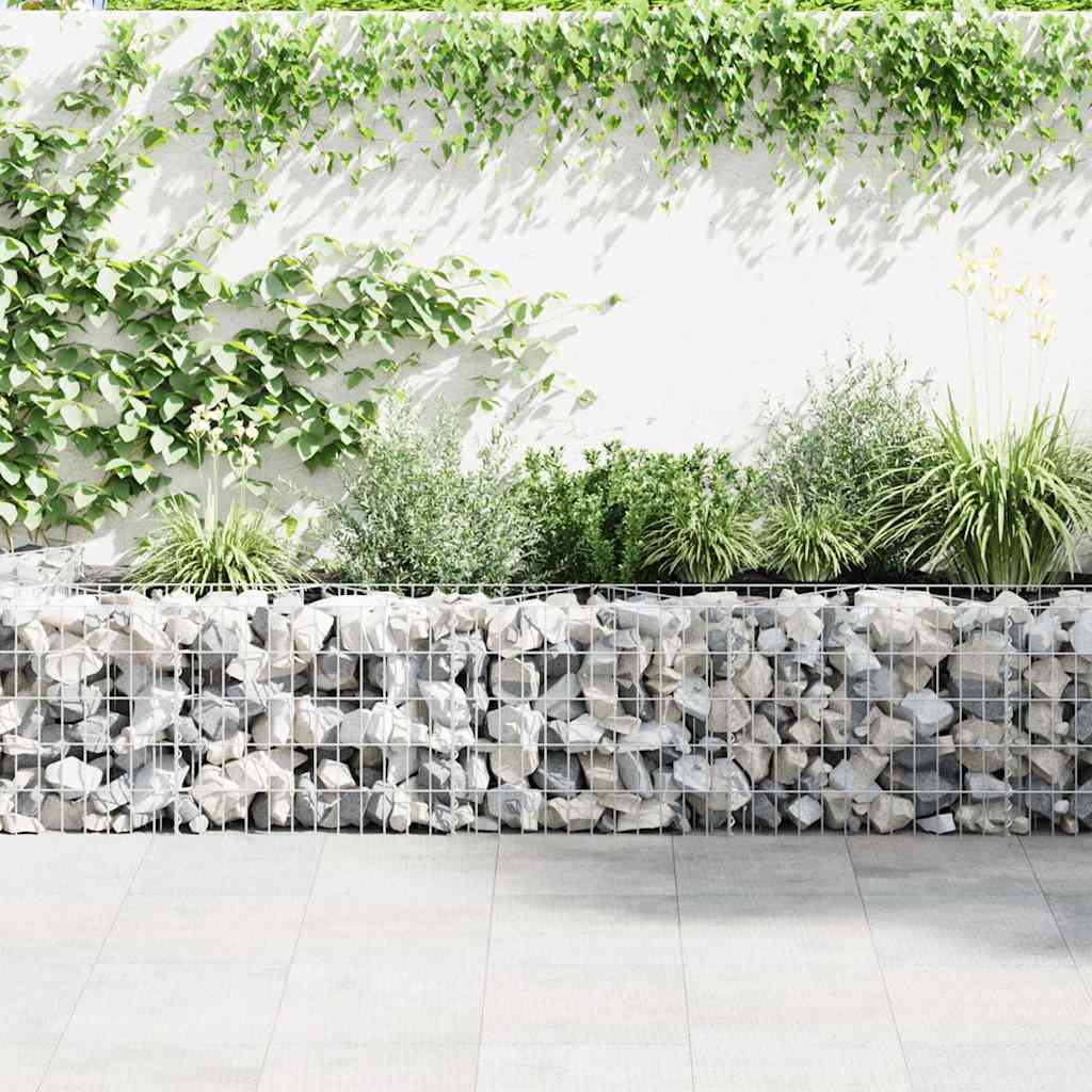 Gabionenwand Verzinkter Stahl 450×30×50 cm