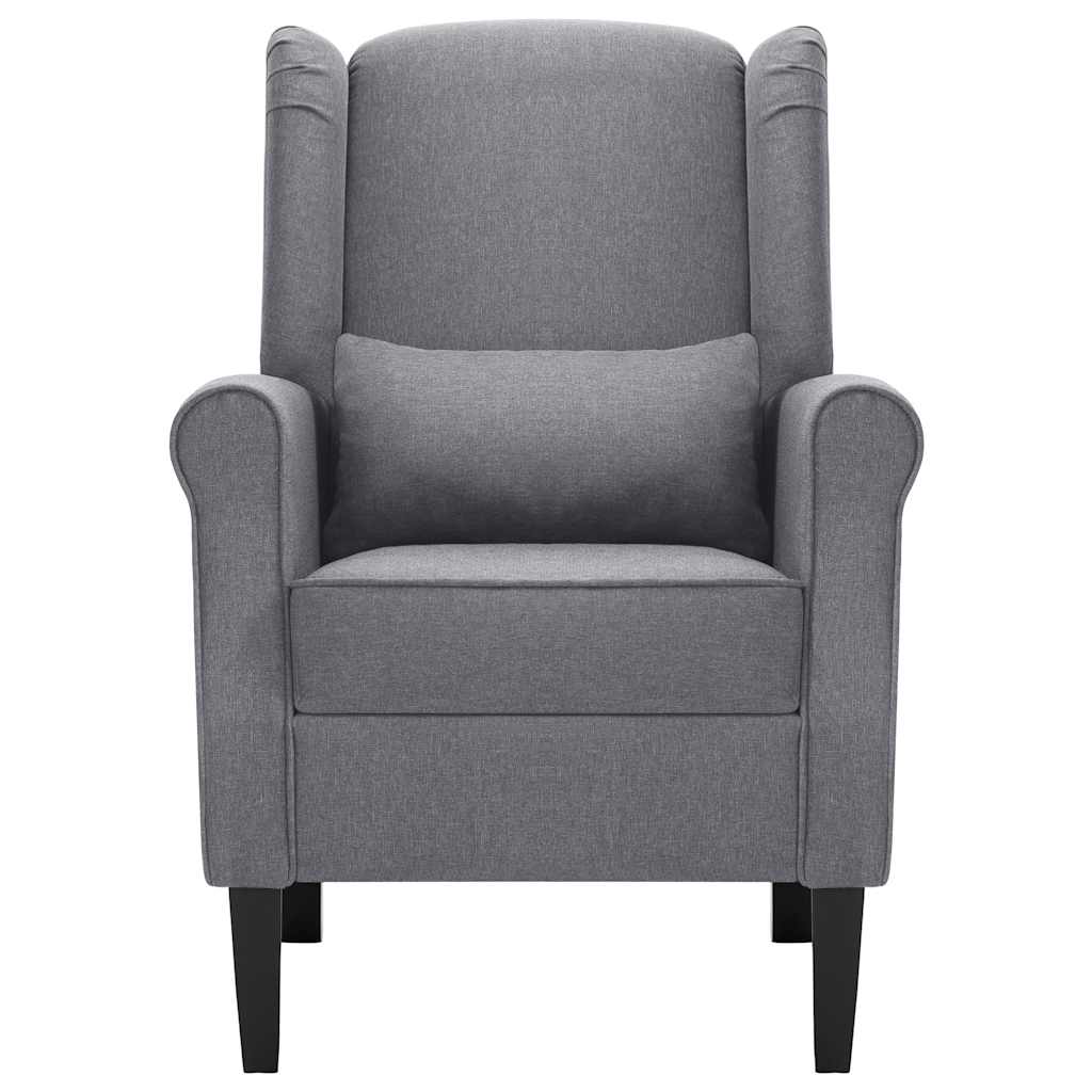 Sessel Dunkelgrau Stoff