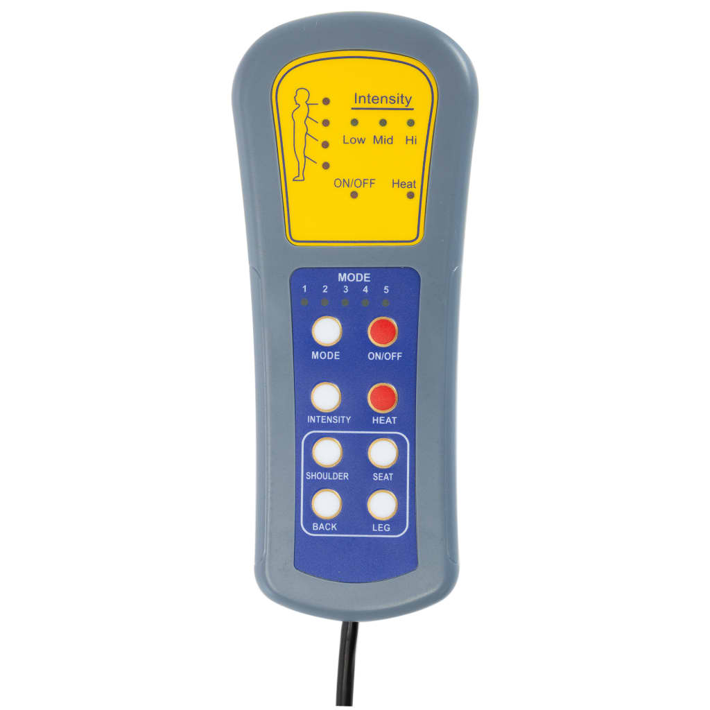 TV-Massagesessel Braun Kunstleder