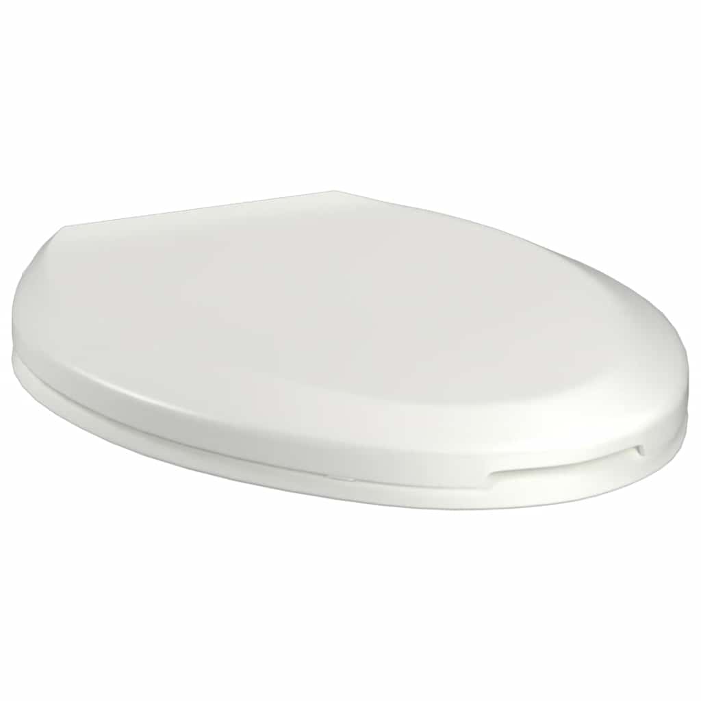 Toilettensitz mit Absenkautomatik und Quick-Release-Design Weiß