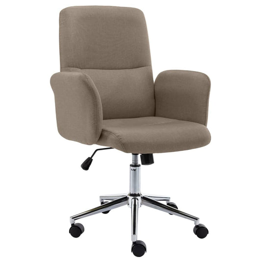 Bürostuhl Taupe Stoff