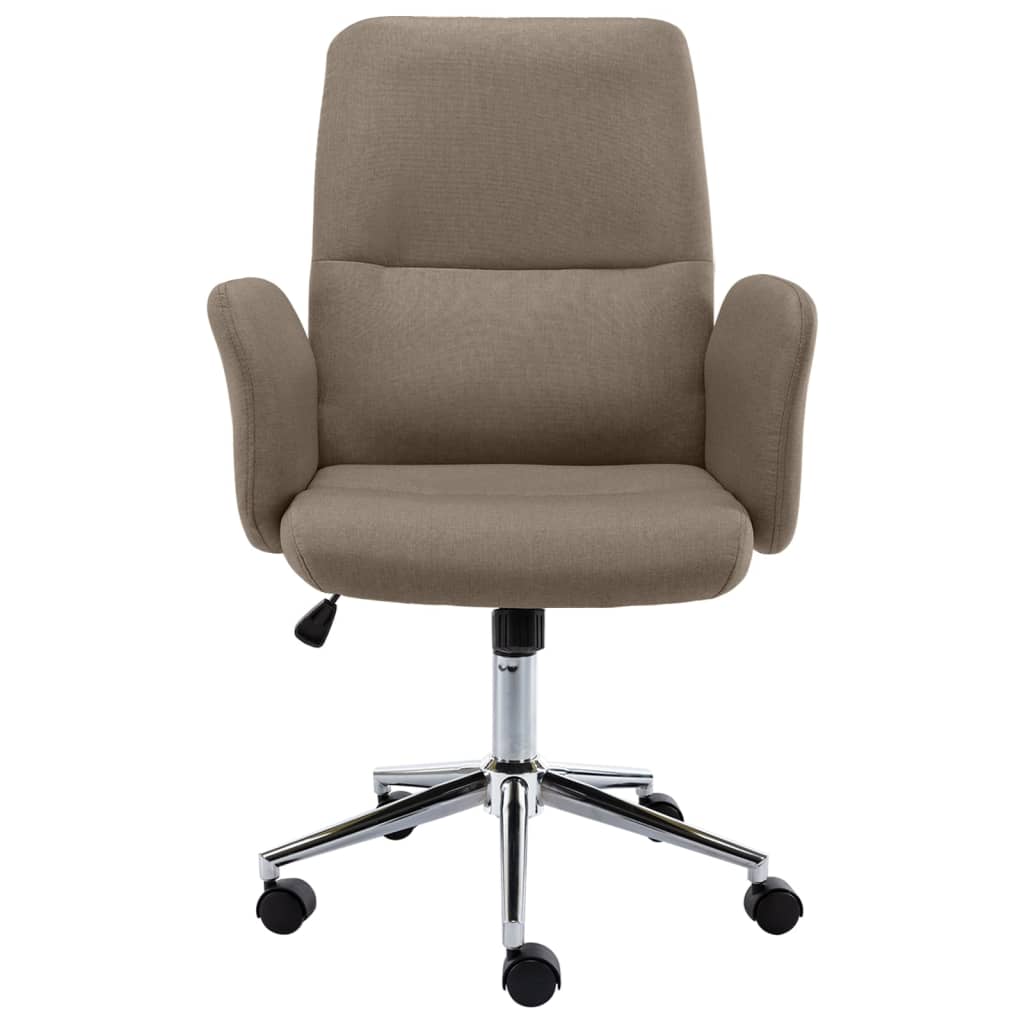 Bürostuhl Taupe Stoff