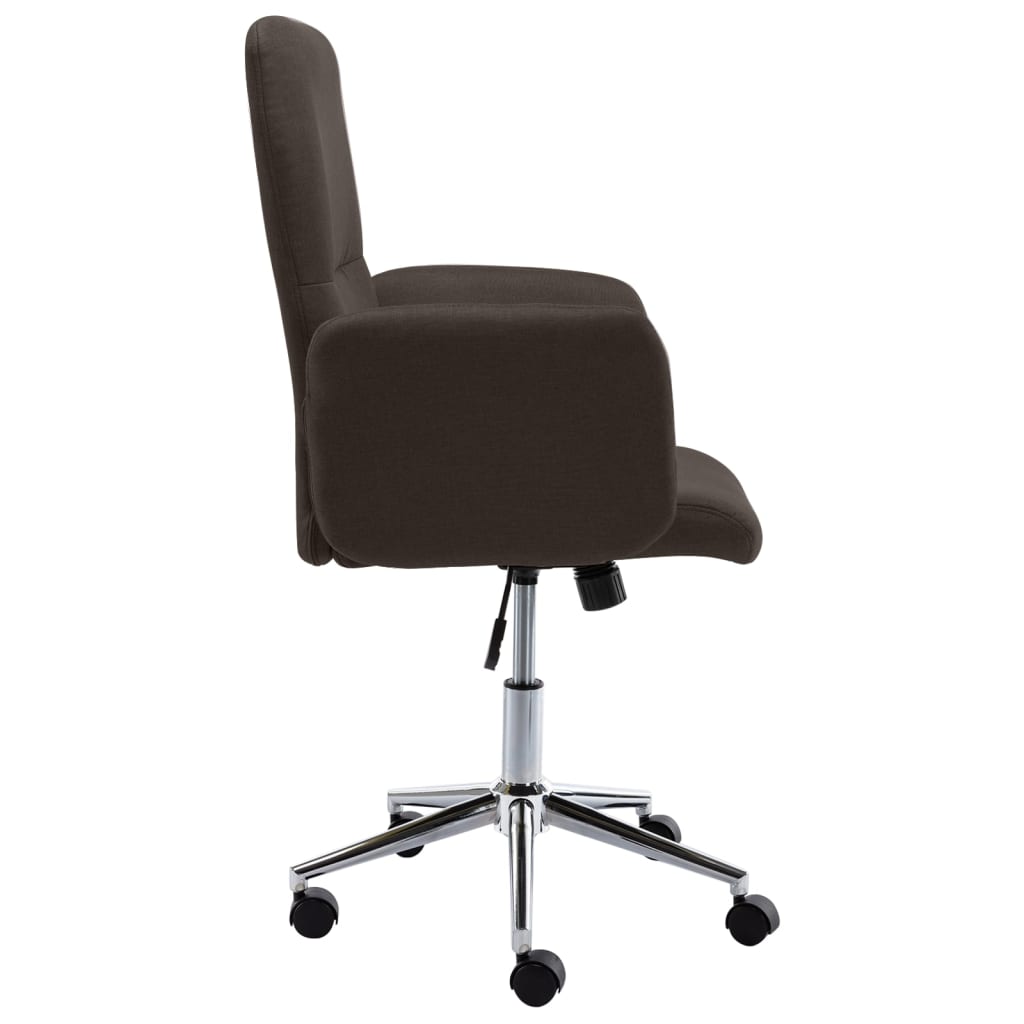 Bürostuhl Braun Stoff