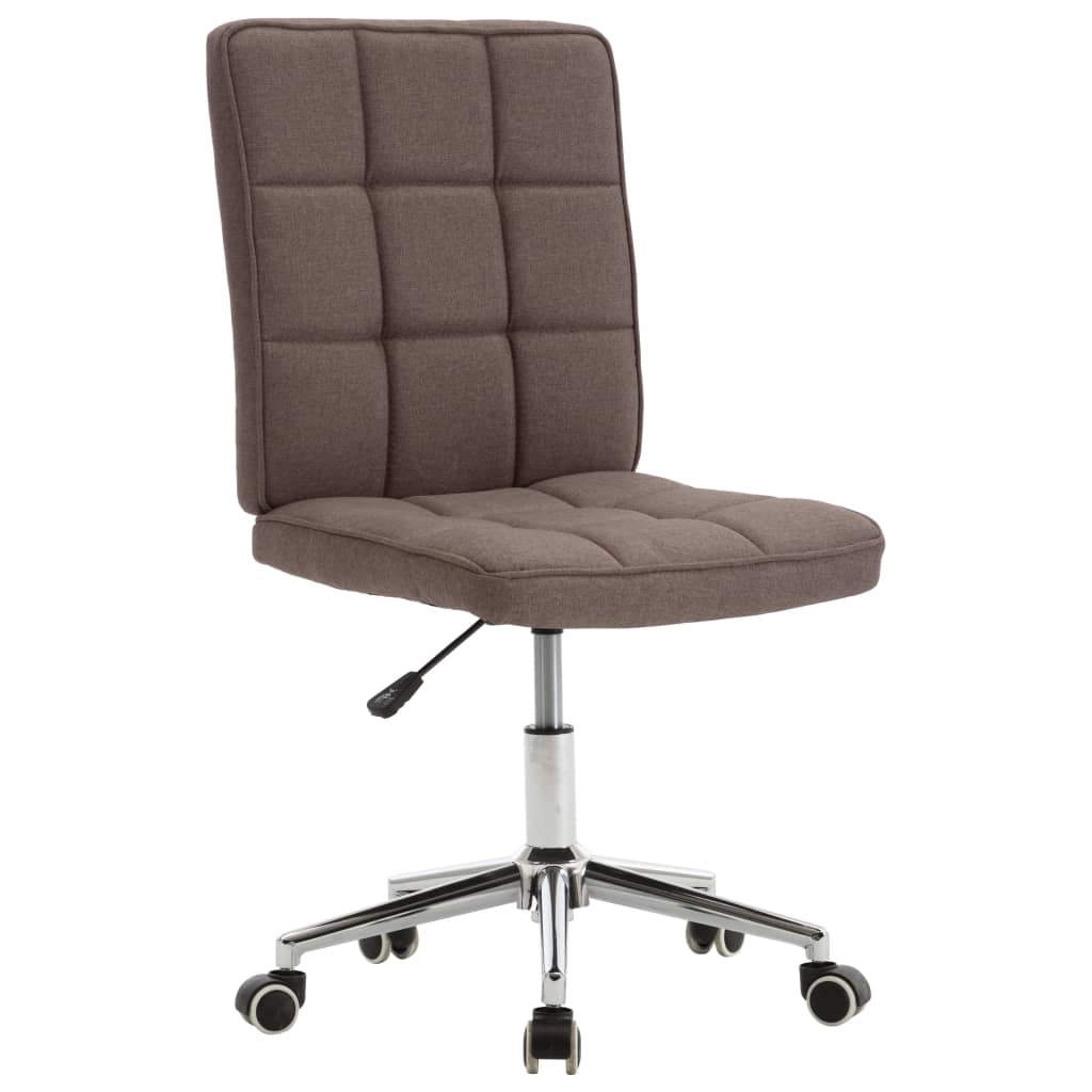 Esszimmerstühle 2 Stk. Taupe Stoff