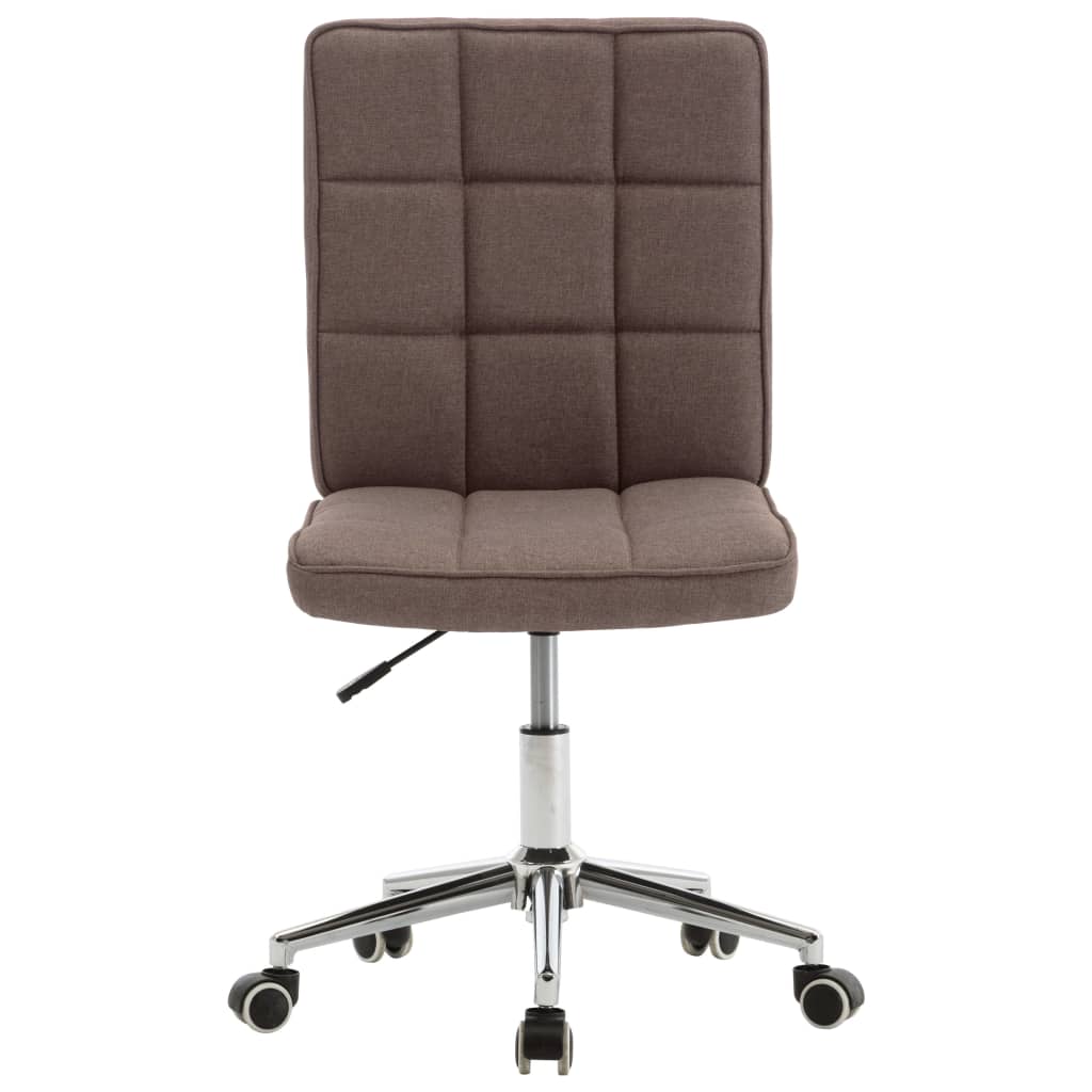 Esszimmerstühle 2 Stk. Taupe Stoff
