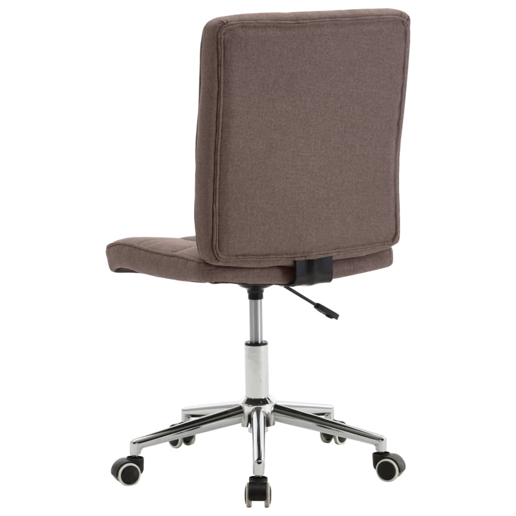 Esszimmerstühle 2 Stk. Taupe Stoff