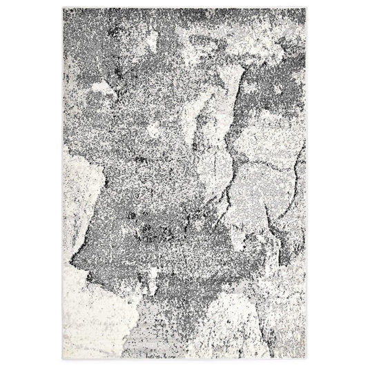 Teppich Grau 120 x 170 cm PP