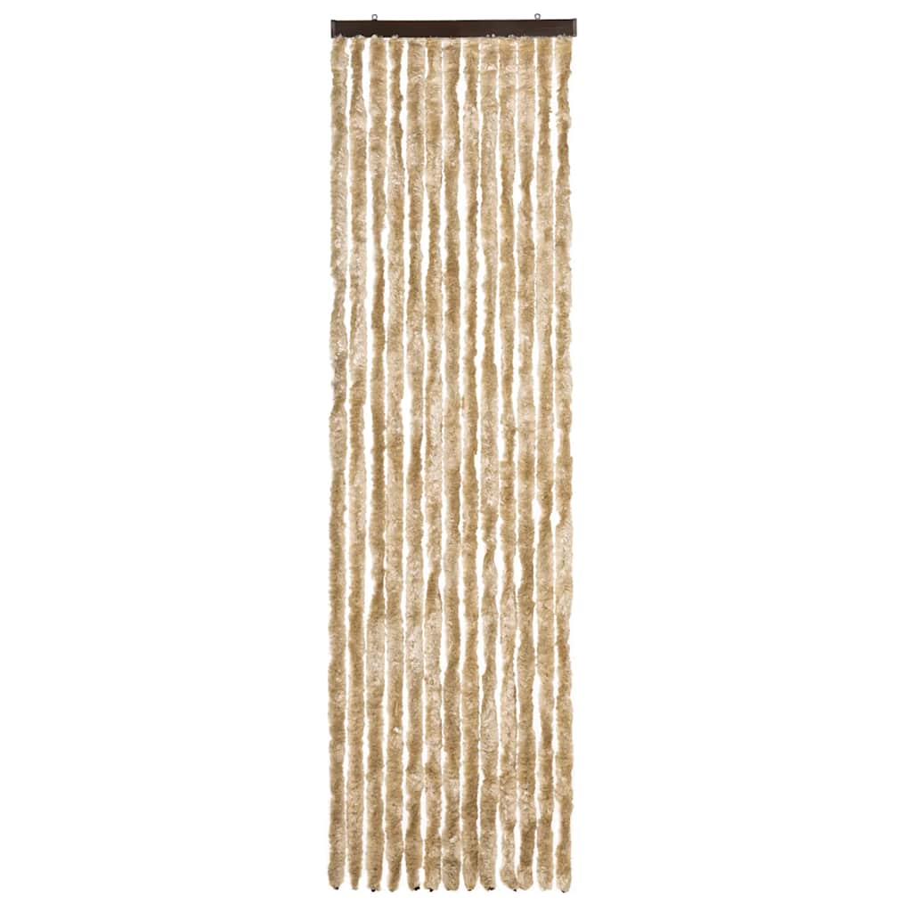Insektenschutz-Vorhang Beige 56x185 cm Chenille