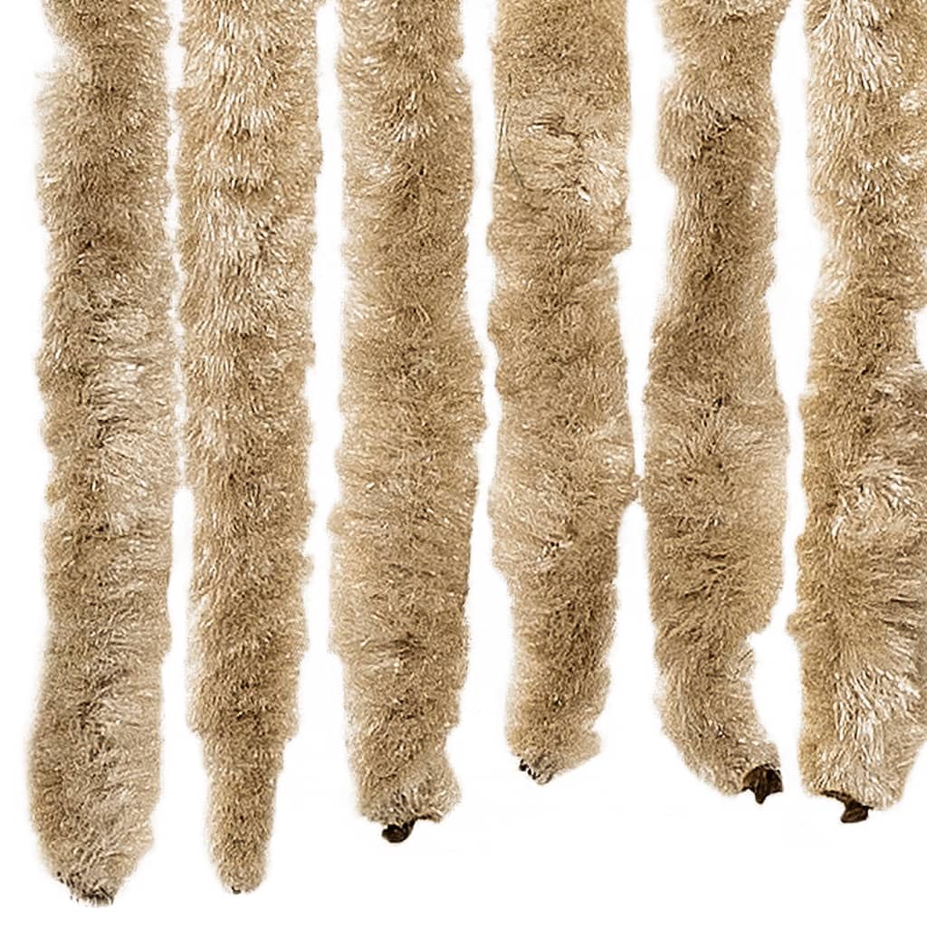 Insektenschutz-Vorhang Beige 100x220 cm Chenille