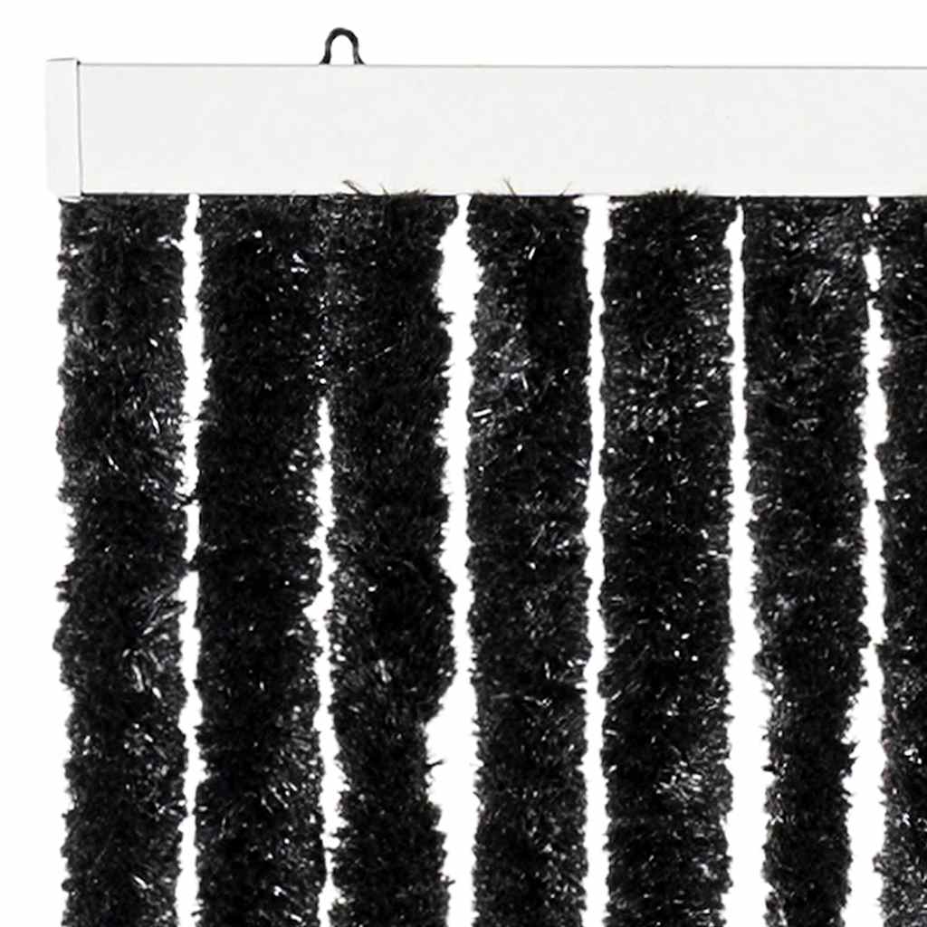 Insektenschutz-Vorhang Anthrazit 90x220 cm Chenille