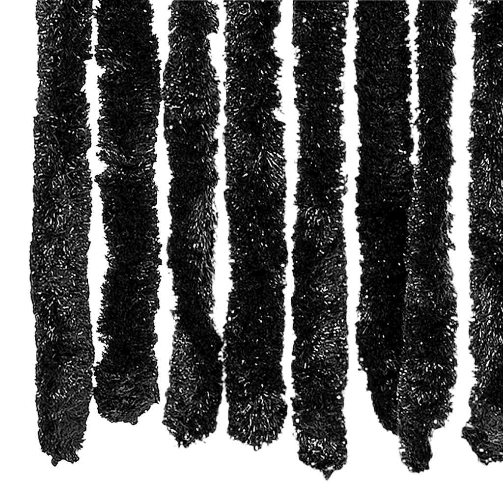 Insektenschutz-Vorhang Anthrazit 90x220 cm Chenille