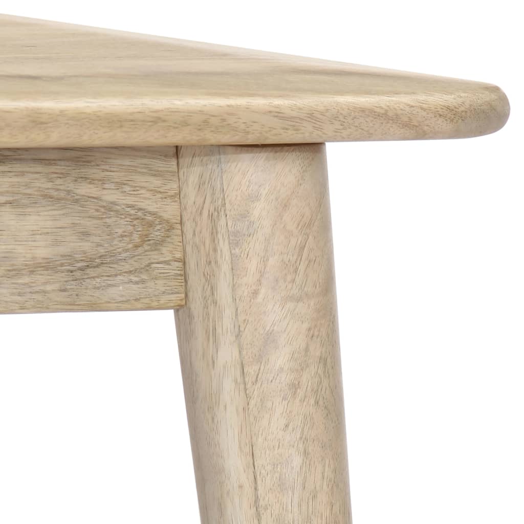 Couchtisch 45×45×40 cm Mango Massivholz