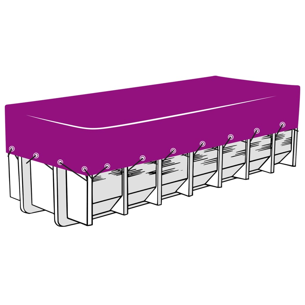 Containernetz HDPE 3,5 x 6 m Schwarz