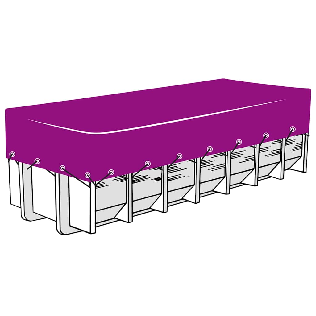 Containernetz HDPE 4 x 8 m Schwarz