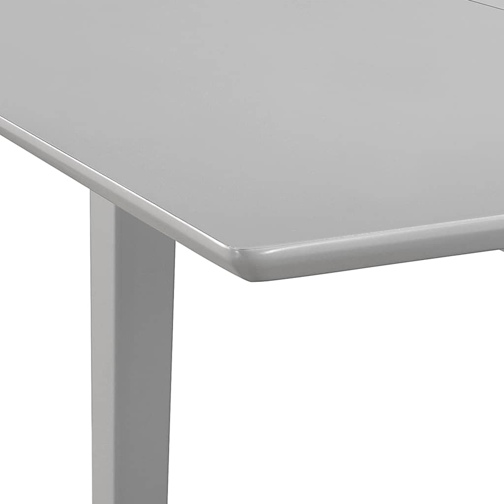 3-tlg. Essgruppe MDF Grau