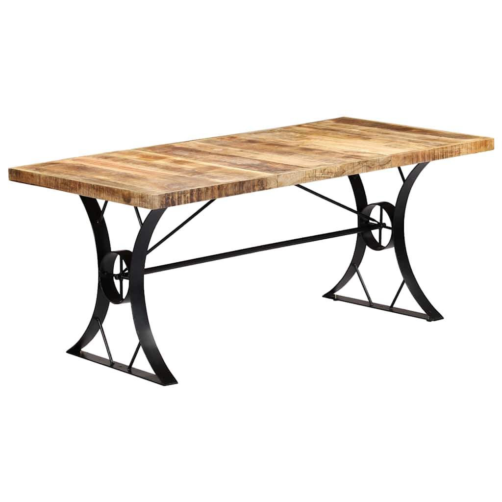 Esstisch 180×90×76 cm Mango Massivholz