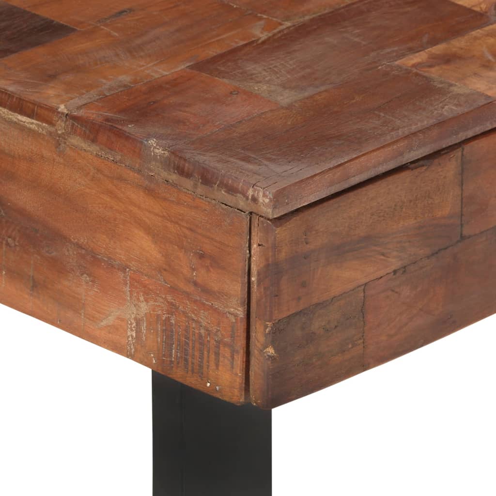 Couchtisch 110x60x40 cm Altholz Massiv