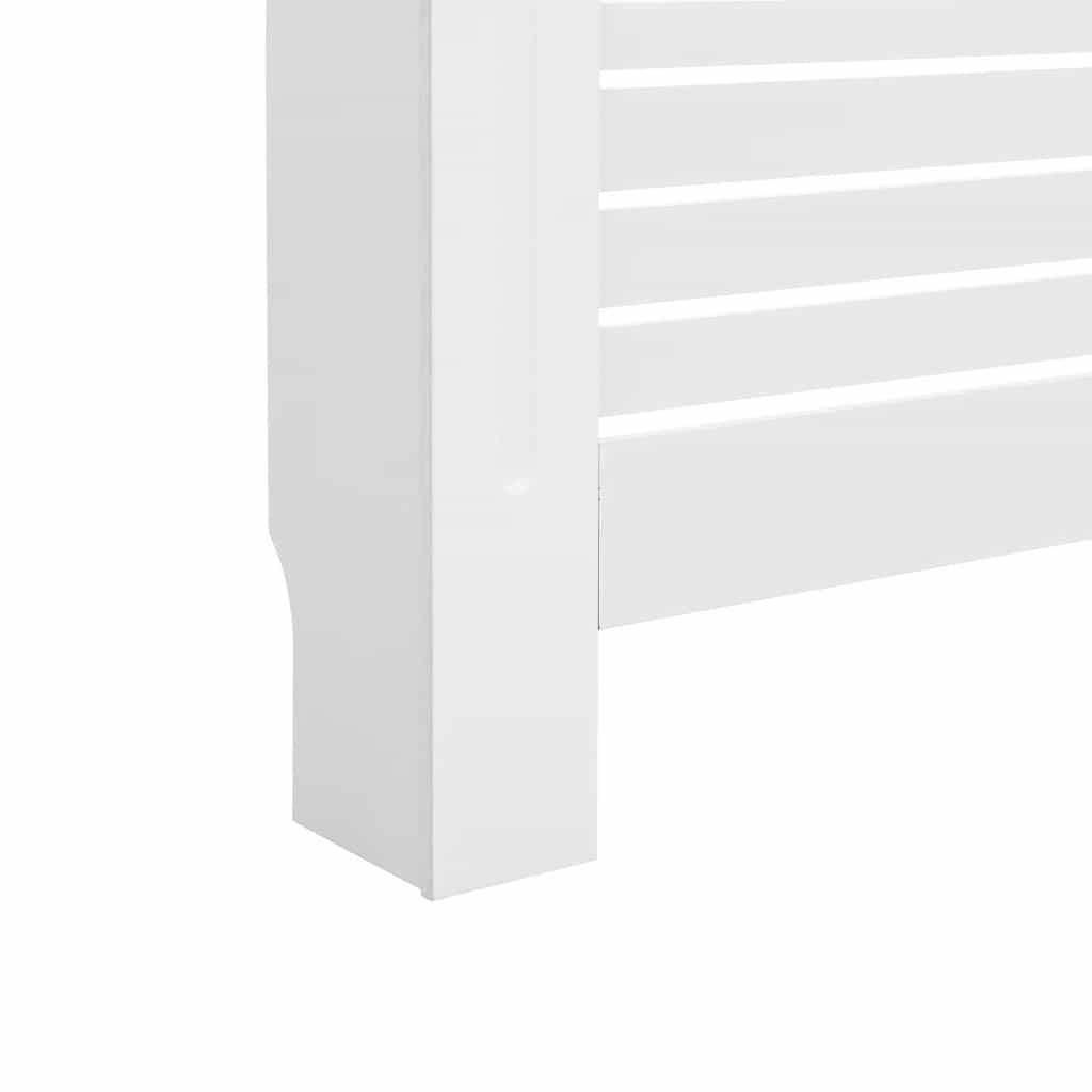 Heizkörperabdeckung Weiß 172×19×81,5 cm MDF