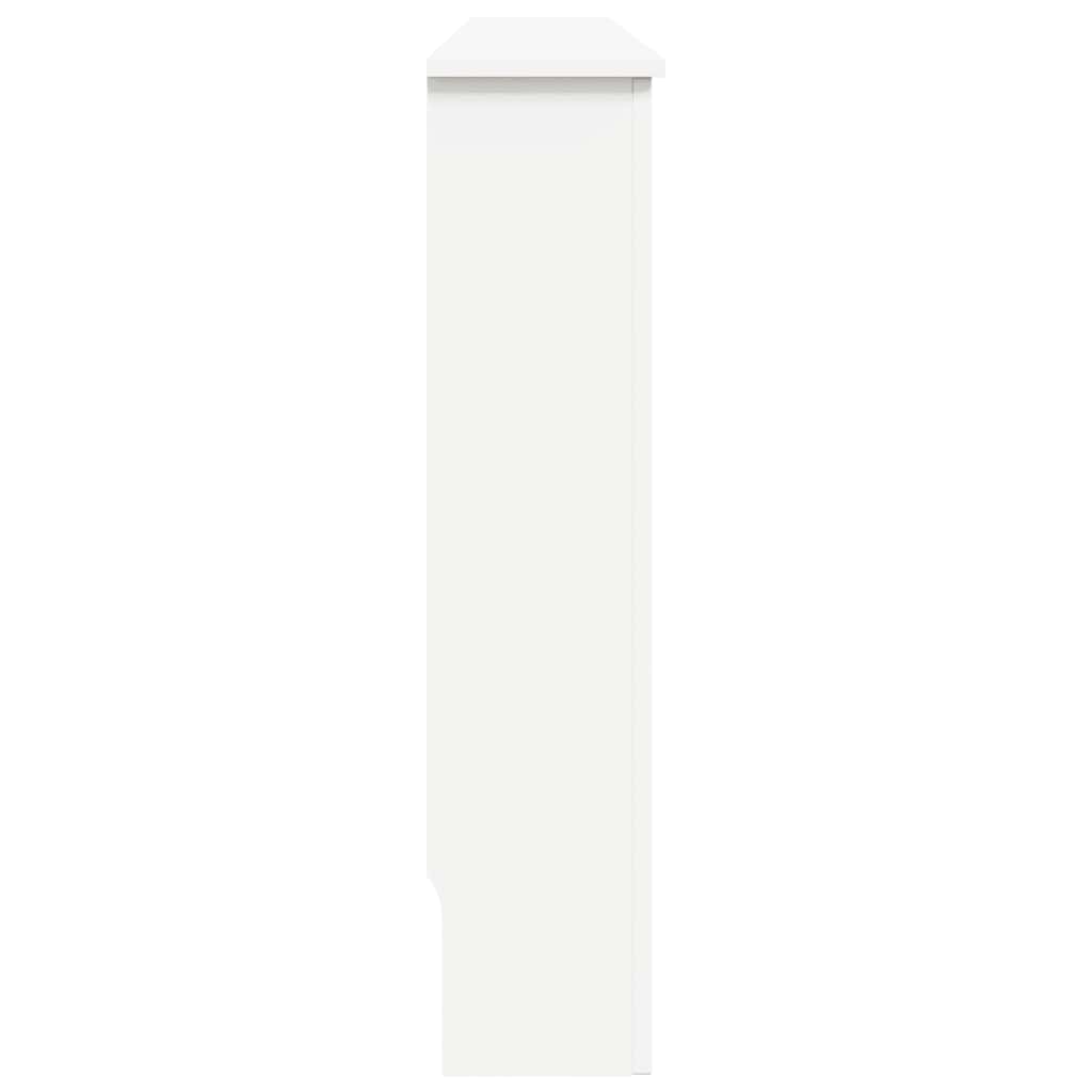 Heizkörperabdeckung Weiß 152x19x81,5 cm MDF