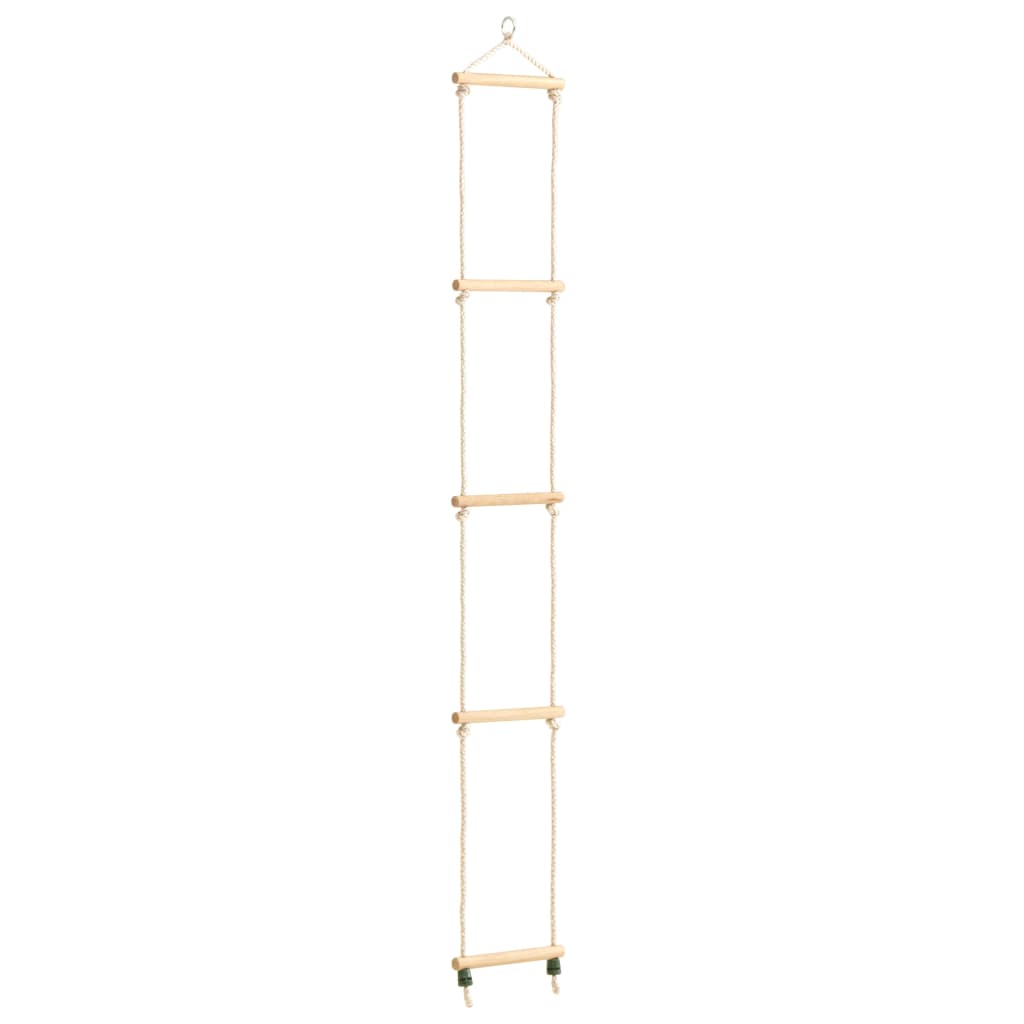 Échelle de corde pour enfants en bois massif et PE 30x168 cm