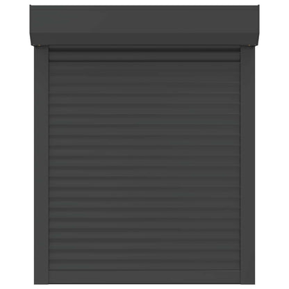 Rollladen Anthrazit 70 x 100 cm Aluminium und Polyurethan