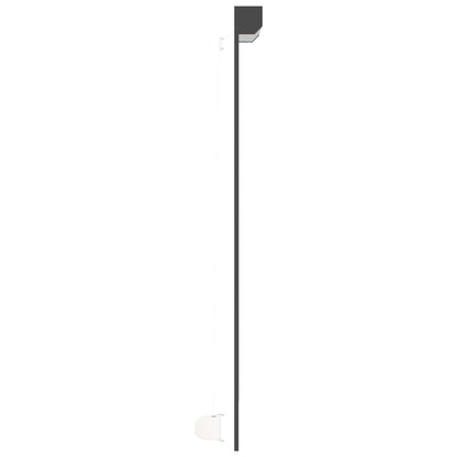 Rollladen Anthrazit 110 x 220 cm Aluminium und Polyurethan