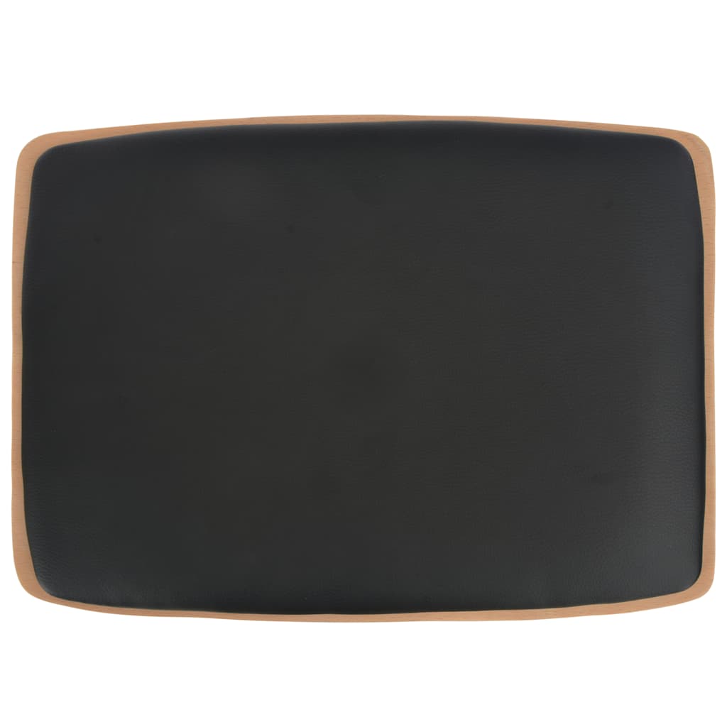 3-teiliges Bar-Set Stahl Schwarz