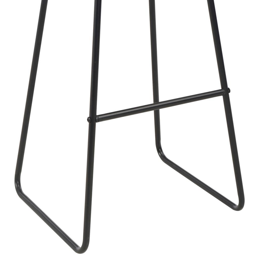 3-teiliges Bar-Set Stahl Schwarz