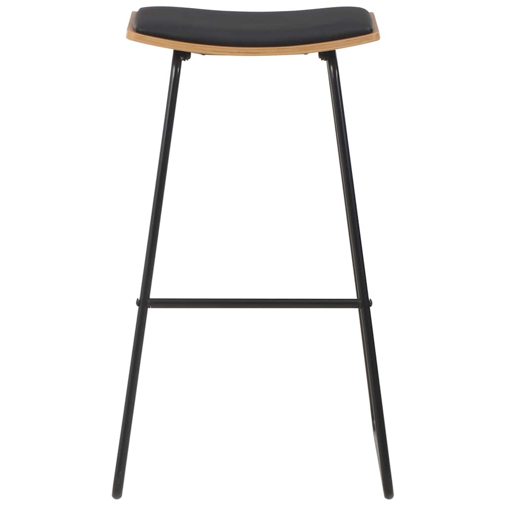 3-teiliges Bar-Set Stahl Schwarz