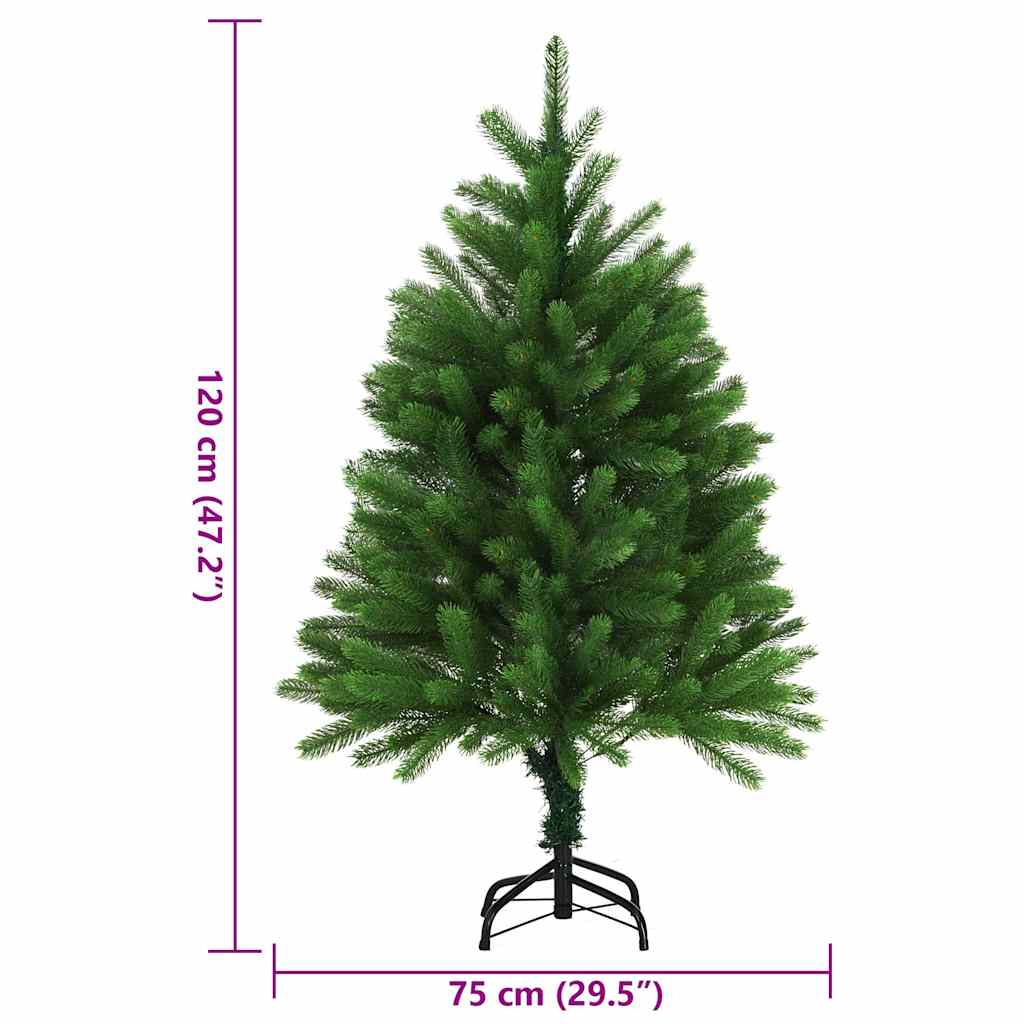 Künstlicher Weihnachtsbaum Naturgetreue Nadeln 120 cm Grün