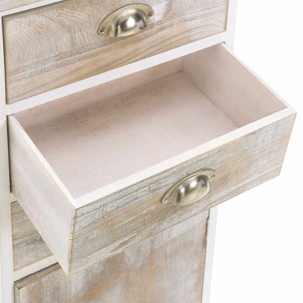 Beistellschrank 38x28x86 cm Massivholz Paulownia