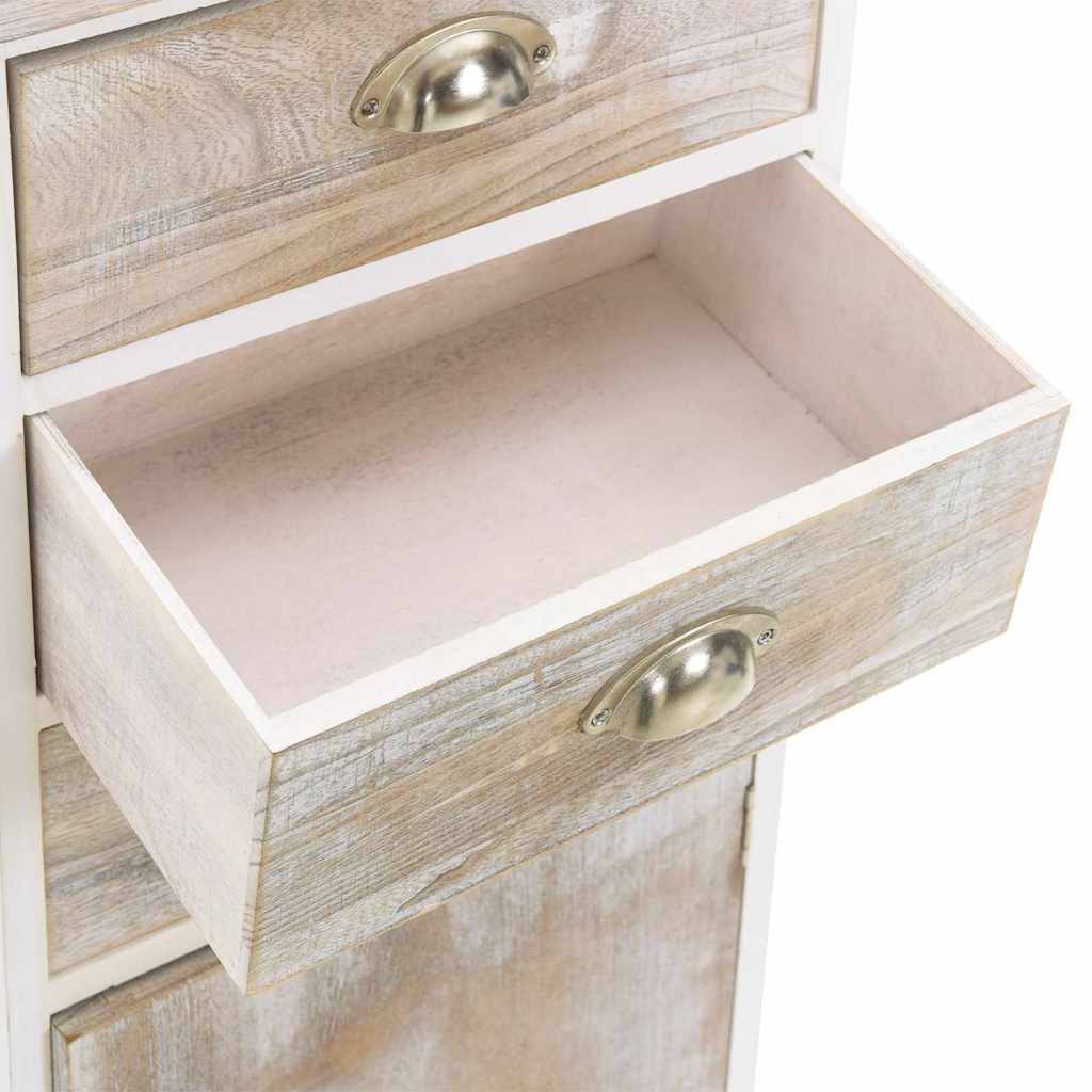 Beistellschrank 38x28x86 cm Massivholz Paulownia