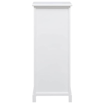 Beistellschrank 35x30x90 cm Massivholz Paulownia