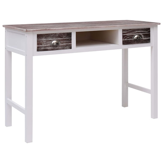 Schreibtisch Braun 110 × 45 × 76 cm Holz