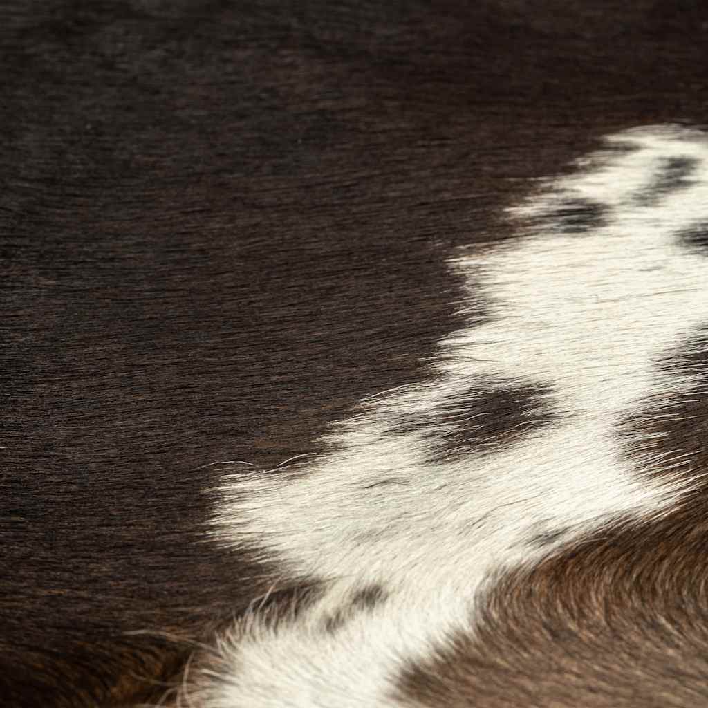 Carpet Genuine Cowhide Black 150x170 cm
