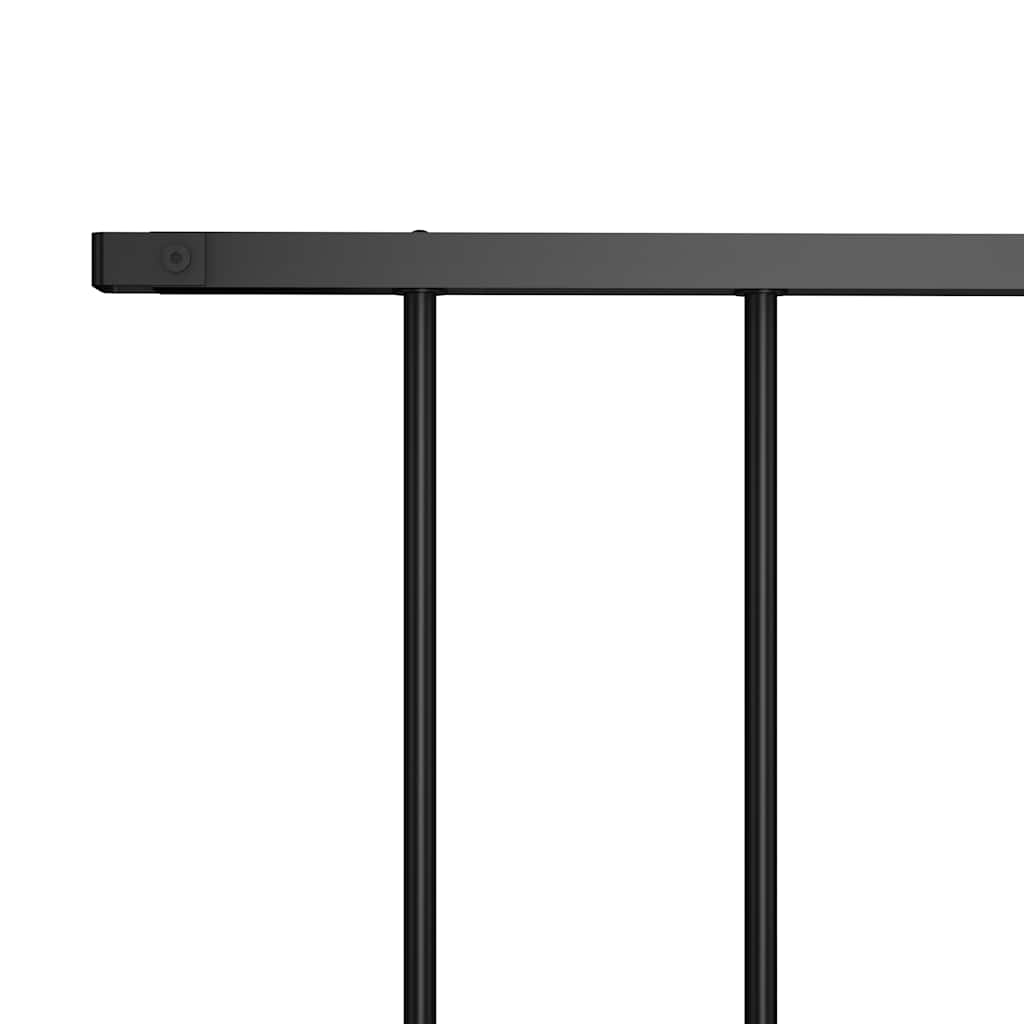 Zaunelement Woerden Pulverbeschichteter Stahl 163x117 cm Schwarz