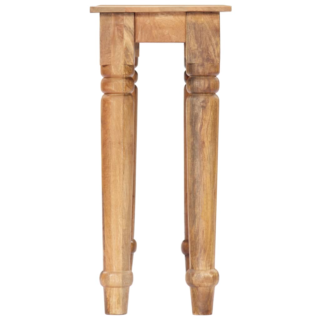 Konsolentisch 110x35x77 cm Massivholz Mango