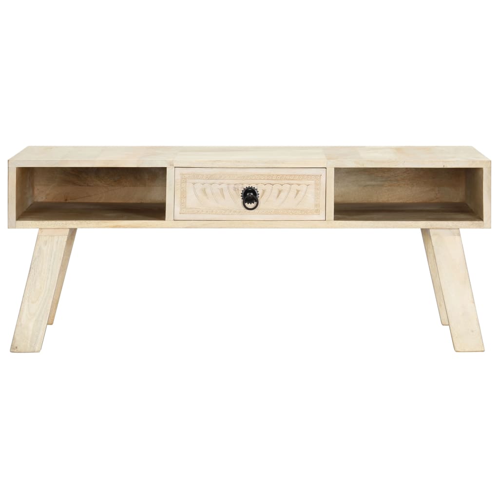 Coffee table 100×60×40 cm solid mango wood