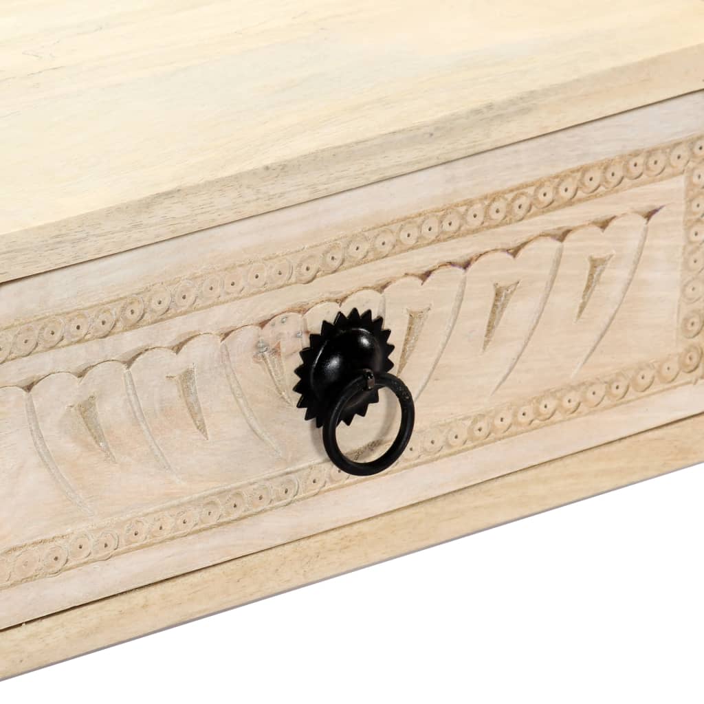 Coffee table 100×60×40 cm solid mango wood