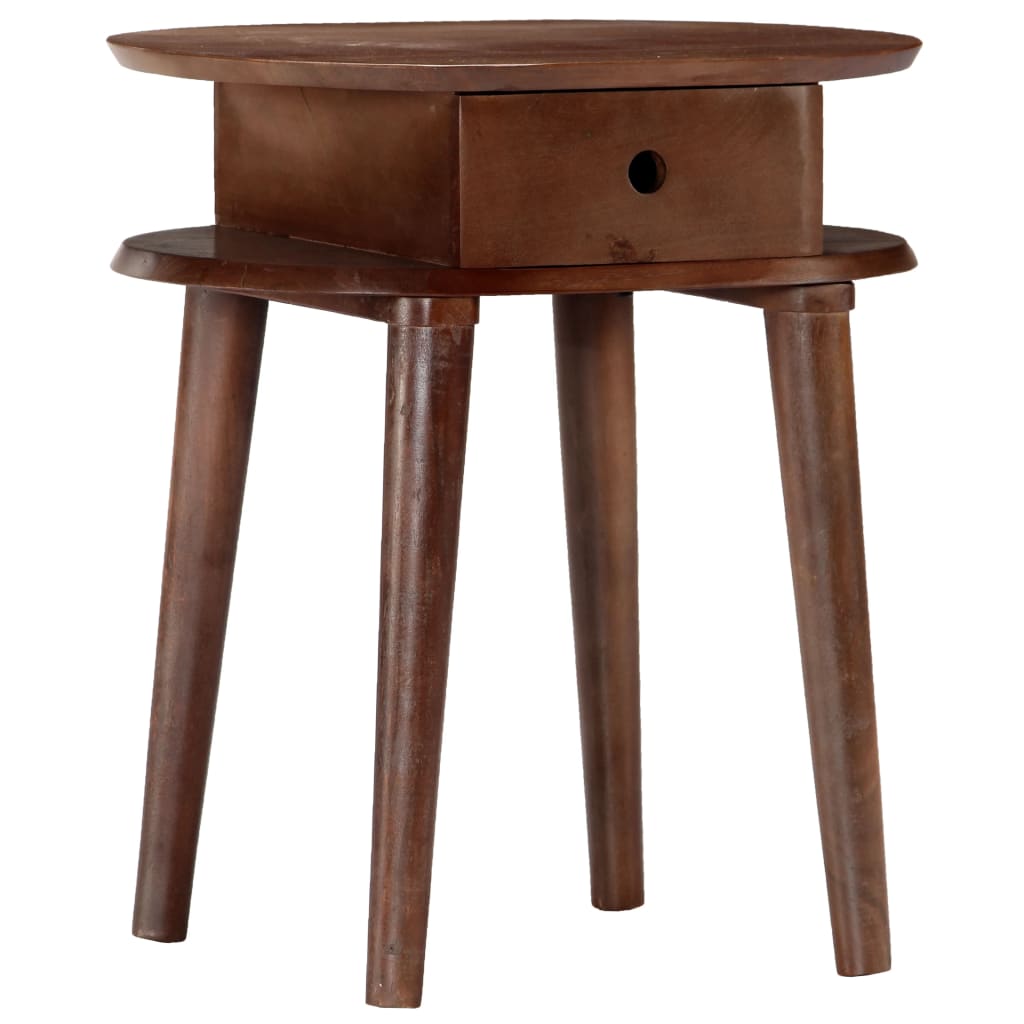 Nachttisch 50x35x55 cm Massivholz Akazie