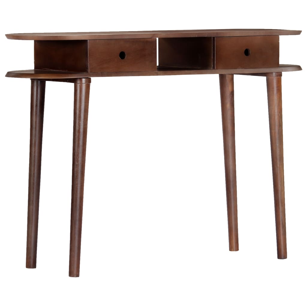 Konsolentisch 110x35x76 cm Massivholz Akazie