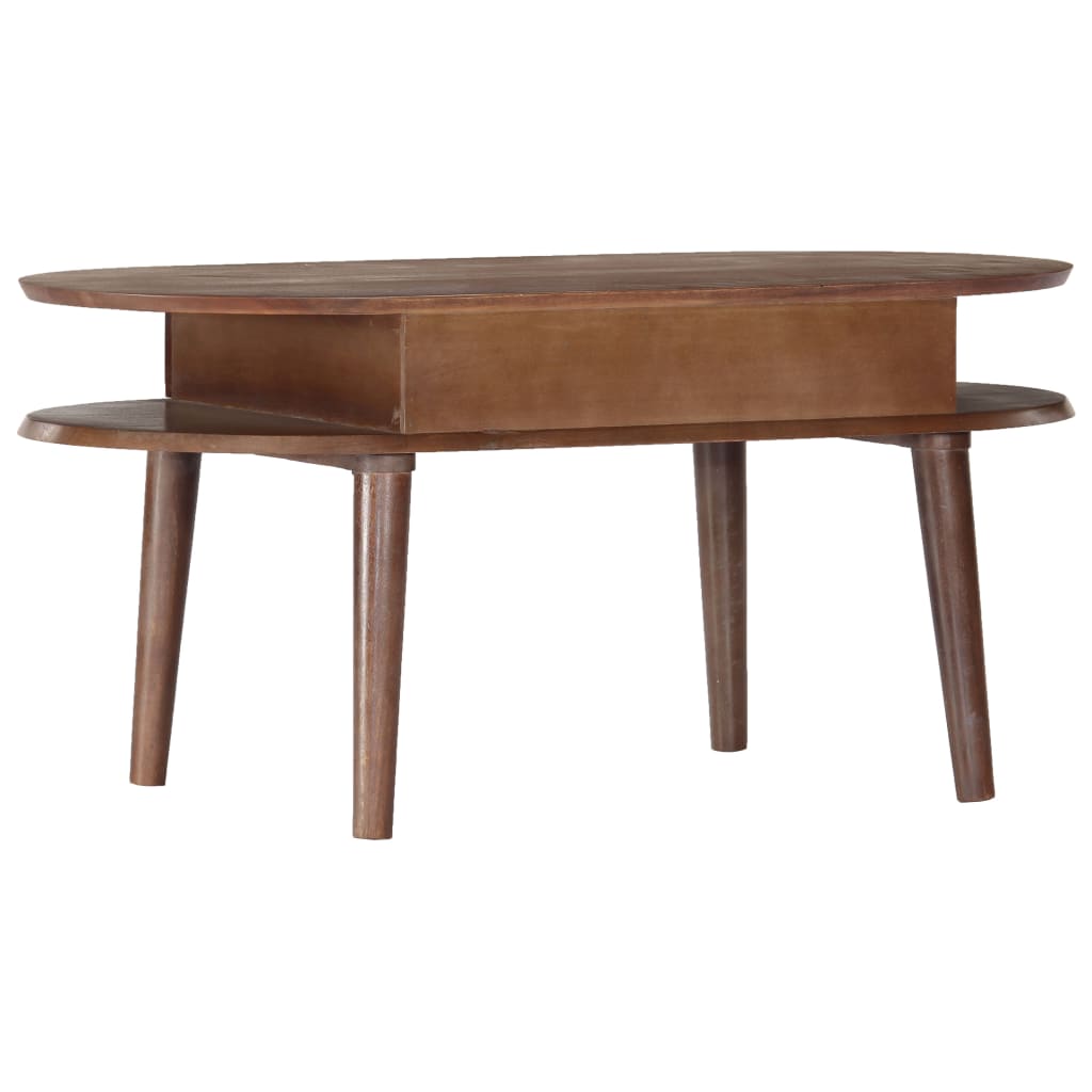 Couchtisch 100x50x46 cm Massivholz Akazie