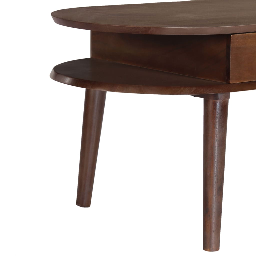 Couchtisch 100x50x46 cm Massivholz Akazie